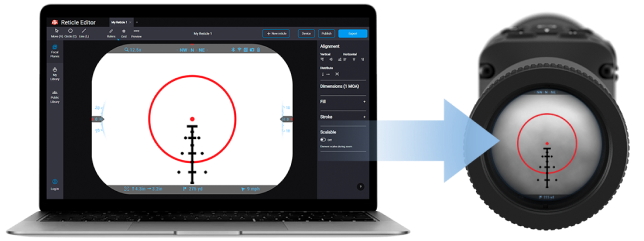 reticle editor